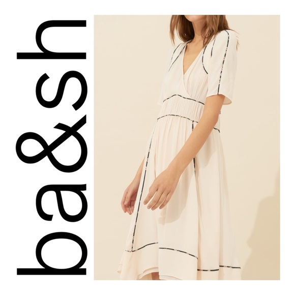 BA&SH The FLAVIE Dress size 2/ 8 US - Picture 2 of 10